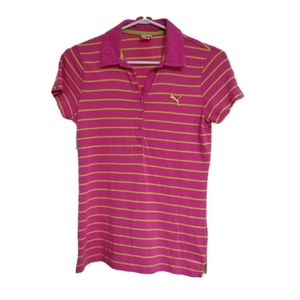 PUMA Sport Lifestyle Striped Polo Shirt